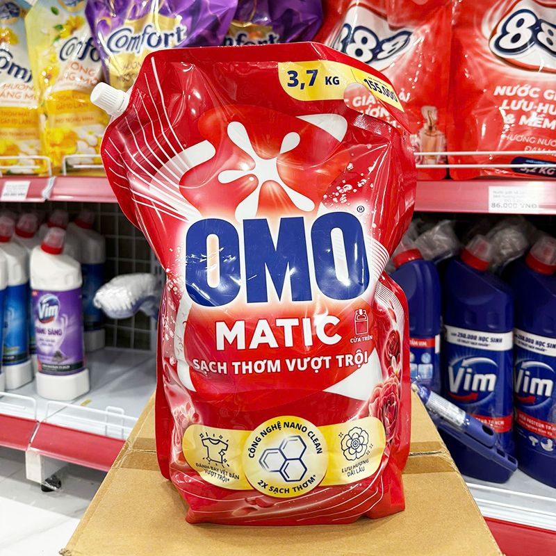 Chuyên sỉ nước Giặt OMO Matic Cửa Trên Sạch Thơm Vượt Trội 3.6kg Chuyên sỉ nước Giặt OMO Matic Cửa Trên Sạch Thơm Vượt Trội 3.6kg