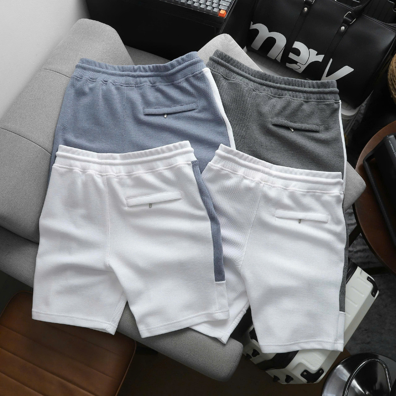29714_11_20260619152837-2.png Quần Short Nam - Quần Đùi Nam - Quần Nam Chất Liệu Vải Cá Sấu Karo Phối 2 Màu Trẻ Trung Năng Động (Size Từ M - XXL) - QB472
