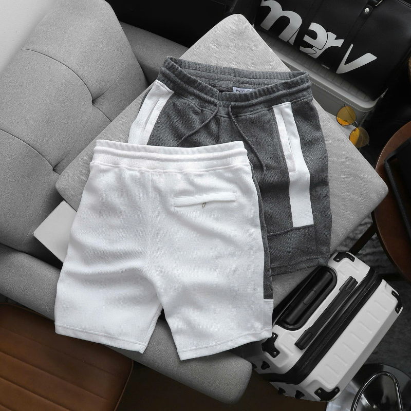 29714_17_20260619152840-2.png Quần Short Nam - Quần Đùi Nam - Quần Nam Chất Liệu Vải Cá Sấu Karo Phối 2 Màu Trẻ Trung Năng Động (Size Từ M - XXL) - QB472