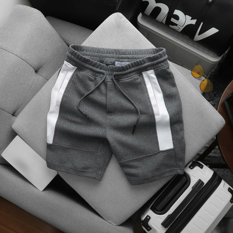 29714_4_20260619152832-2.png Quần Short Nam - Quần Đùi Nam - Quần Nam Chất Liệu Vải Cá Sấu Karo Phối 2 Màu Trẻ Trung Năng Động (Size Từ M - XXL) - QB472