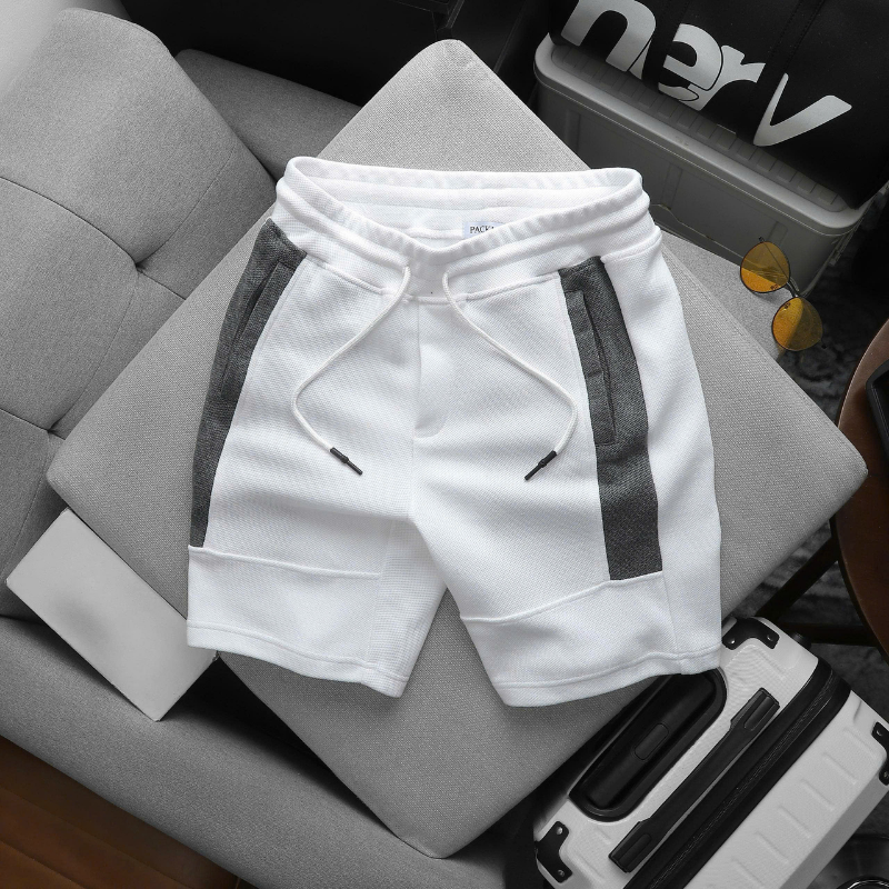 29714_5_20260619152833-2.png Quần Short Nam - Quần Đùi Nam - Quần Nam Chất Liệu Vải Cá Sấu Karo Phối 2 Màu Trẻ Trung Năng Động (Size Từ M - XXL) - QB472