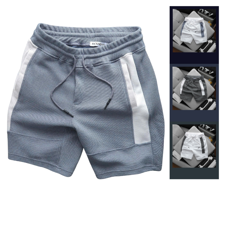 Quần Short Nam - Quần Đùi Nam - Quần Nam Chất Liệu Vải Cá Sấu Karo Phối 2 Màu Trẻ Trung Năng Động (Size Từ M - XXL) Quần Short Nam - Quần Đùi Nam - Quần Nam Chất Liệu Vải Cá Sấu Karo Phối 2 Màu Trẻ Trung Năng Động (Size Từ M - XXL)