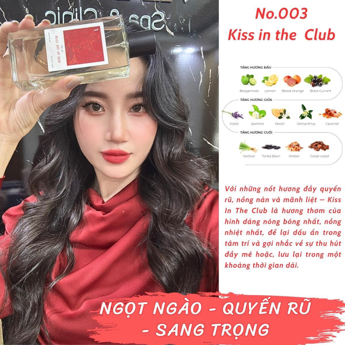 Kiss in the Club lấy cảm hứng từ cảm xúc nồng nhiệt mới chớm nở giữa không khí sôi động và sang trọng