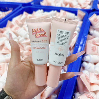 Kem chống nắng White Luccent tránh nắng giữ da mền mại