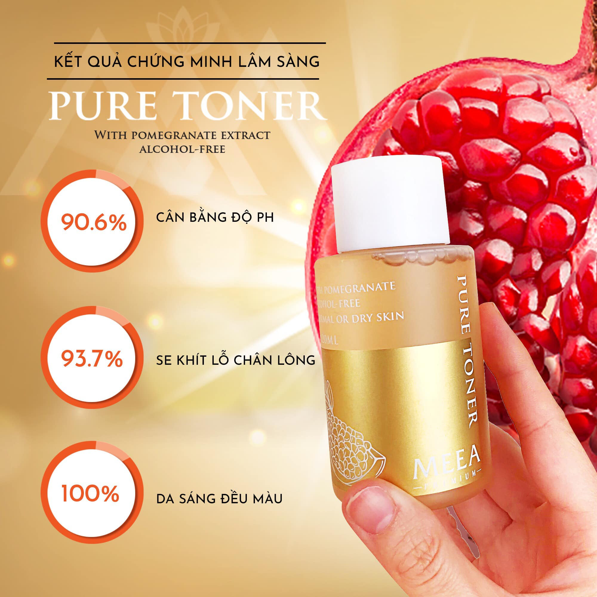 TONER LỰU ĐỎ - ĐẦU TƯ XỨNG ĐÁNG CHO LÀN DA CĂNG MỊN ĐẦY SỨC SỐNG