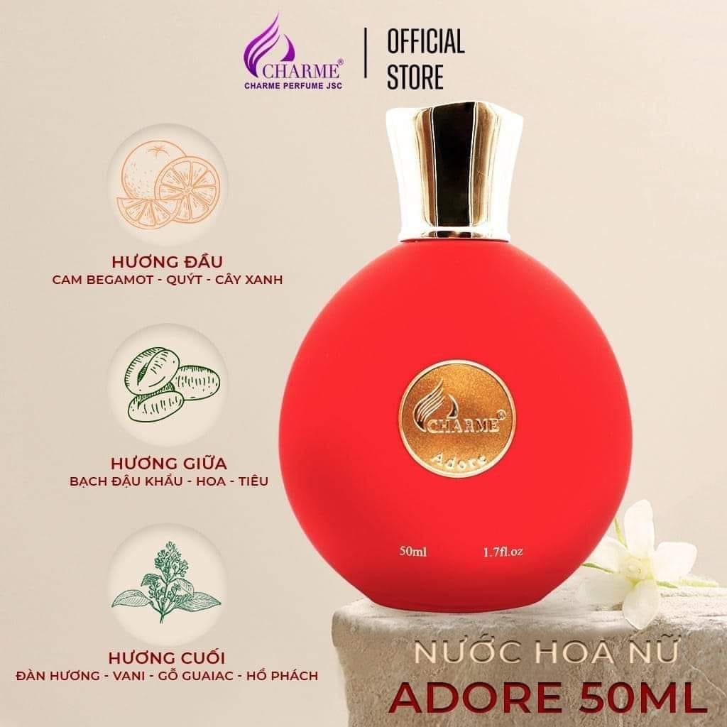 Nước hoa Charme Adore 50ml Đẹp không tì miếng vết nào hết chơn
