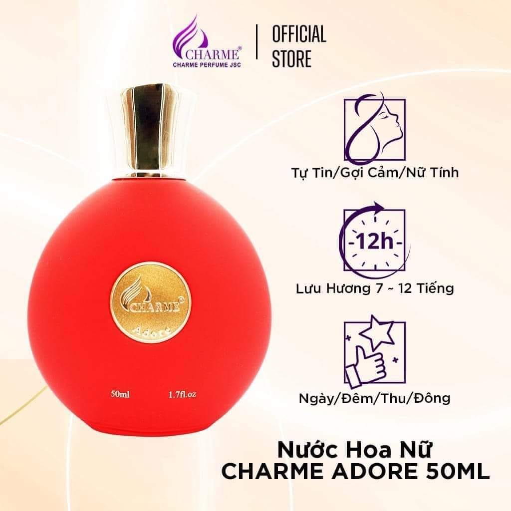 Nước hoa Charme Adore 50ml Đẹp không tì miếng vết nào hết chơn