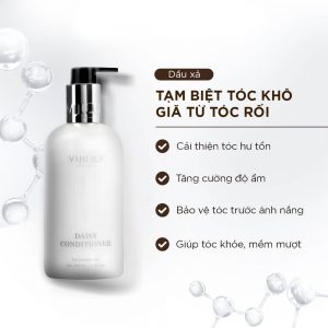 Dầu xả Vi Jully giúp phục hồi tóc khô  xơ gãy rụng phục hồi cực tốt cho tóc tả tơi do quá trình làm tóc và sử dụng hóa chất