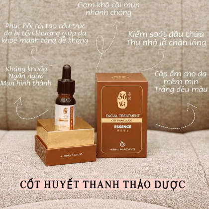 Serum Cốt Huyết Thanh Thảo Dược 36 Vị Full 10ml MeeA Origin chính hãng