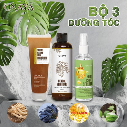 Dầu Gội Cao Thảo Dược Onaya Giải quyết vấn đề về tóc
