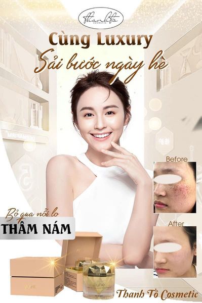 Kem Face Giảm Nám Jiuhe Luxury Thanh Tô Cosmetics  Bạn đồng hành cùng làn da của bạn