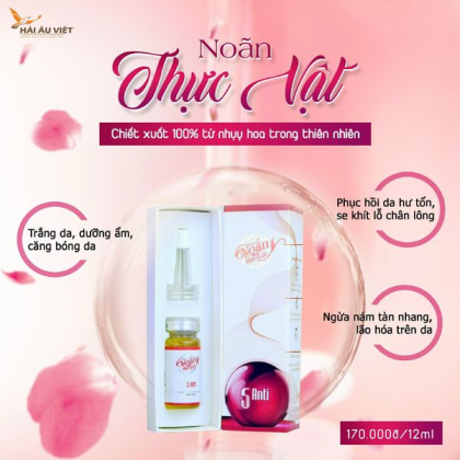 Serum Noãn Thực Vật Hải Âu Việt rất nhiều công dụng