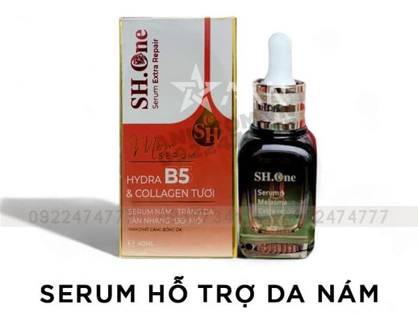 Serum Meso SH One Màu Đỏ Hydra B5 Collagen Tươi Hỗ Trợ Da Nám