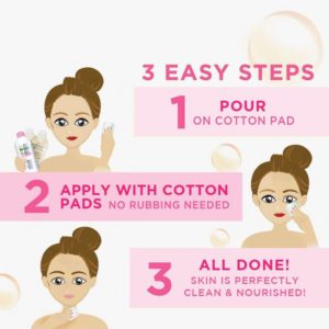 Nước tẩy trang Garnier Micellar Cleansing Water màu hồng giúp bạn dùng thoải mái và tiết kiệm hơn