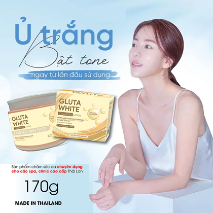 Kem Dưỡng Trắng Da Body Gluta White 170g