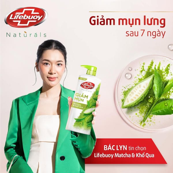 Sữa Tắm Lifebuoy Detox Matcha & Khổ Qua
