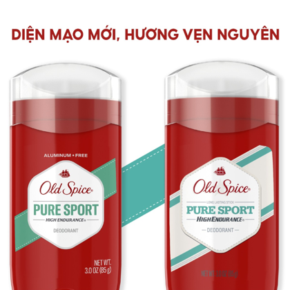 Lăn Sáp Khử Mùi Old Spice Pure Sport Mỹ 85g