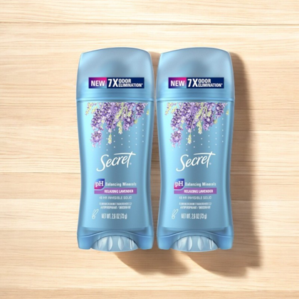 Gel Khử Mùi Secret Luxe Lavender Dành Cho Nữ Hương Hoa Oải Hương Thư Giãn 73g