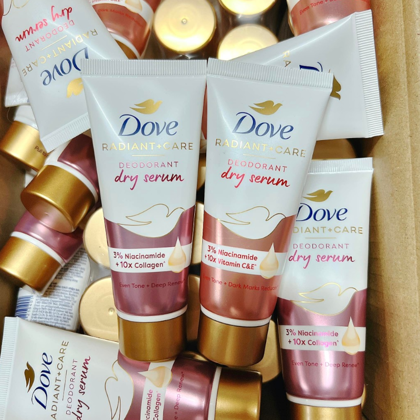 Kem Khử Mùi Tinh Chất Serum Dưỡng Sáng, Khử Mùi, Làm Đều Màu Da Dove 3% Niacinamide & 10x Collagen 50ml