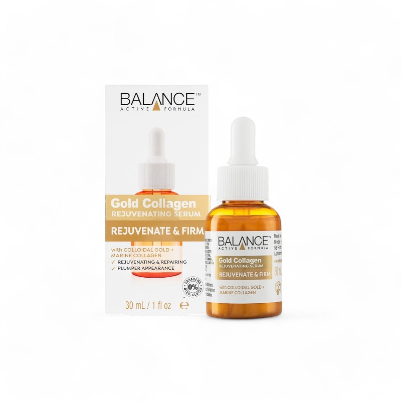 Serum Balance Active Formula Tinh Chất Dưỡng Da Căng Mịn Balance Active Formula Gold+ Marine Collagen Rejuvenating Serum 30ml