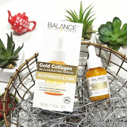 Serum Balance Active Formula Tinh Chất Dưỡng Da Căng Mịn Balance Active Formula Gold+ Marine Collagen Rejuvenating Serum 30ml