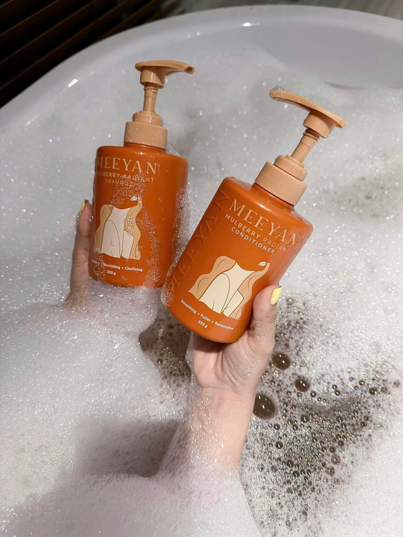 Combo gội xả chăm sóc tóc rễ dâu tằm MeeYan