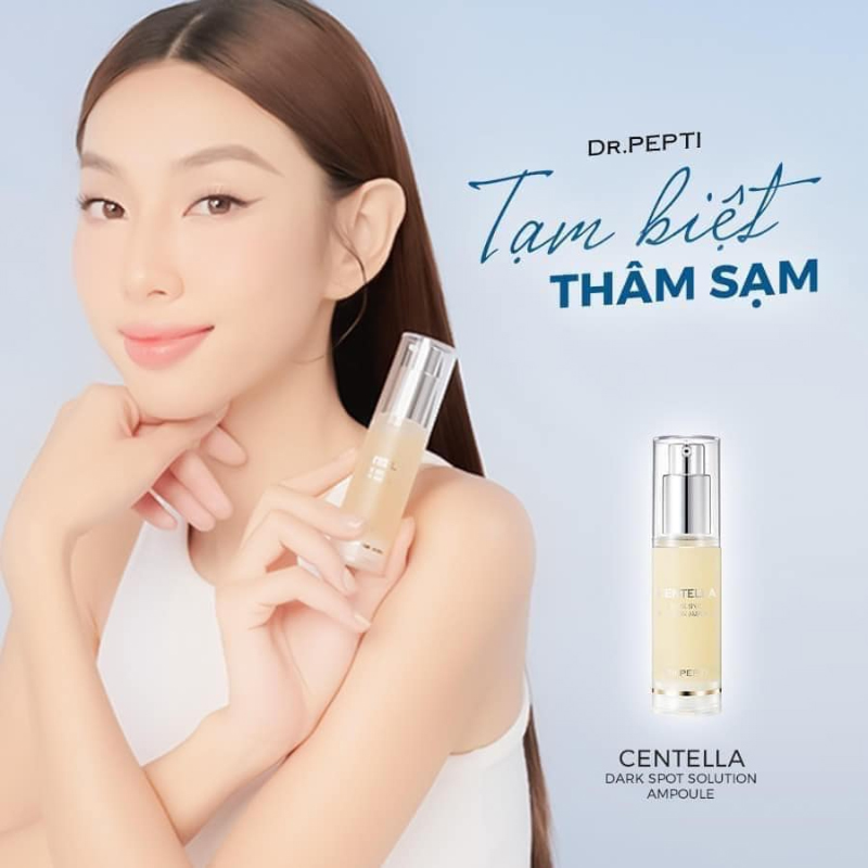Serum Trắng Da Trị Nám Dr.Pepti Centella Dark Spot Solution Ampoule