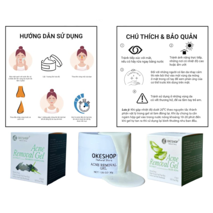 Gel Lột Mụn Nha Đam Okeshop Acne Removal Gel