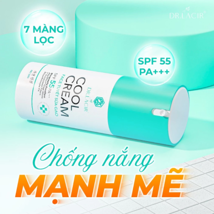 Kem Chống Nắng Cool Cream Face Tuyết Sữa Gạo