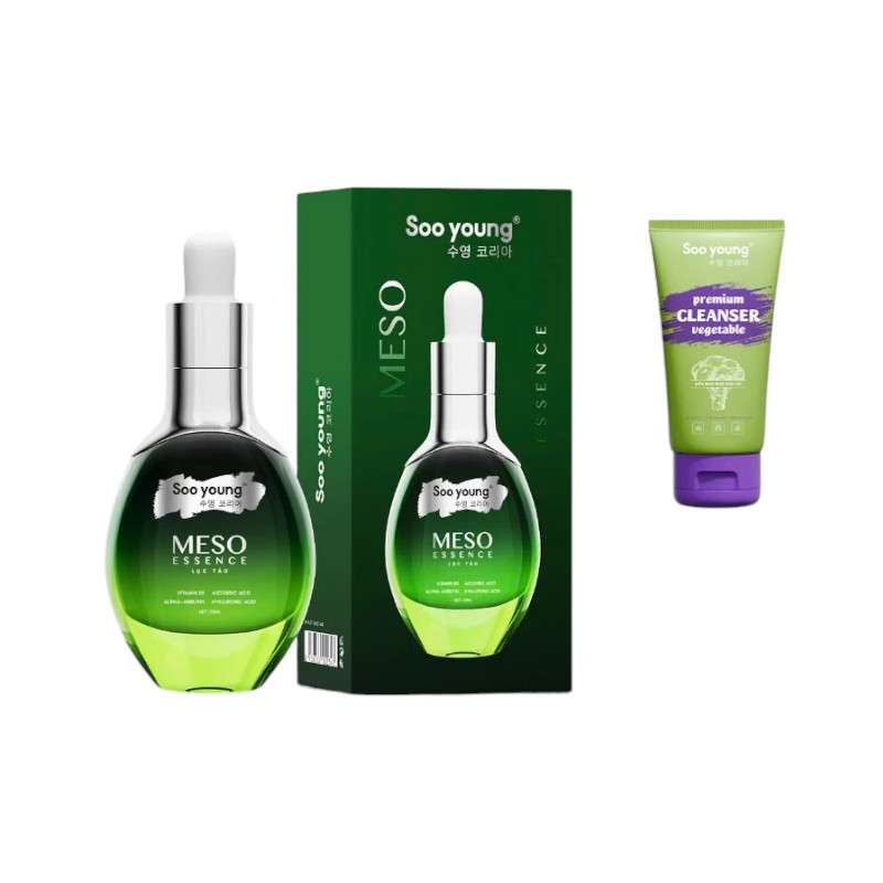 Serum Căn Bóng Collagen Essence Lục Tảo Soo Young