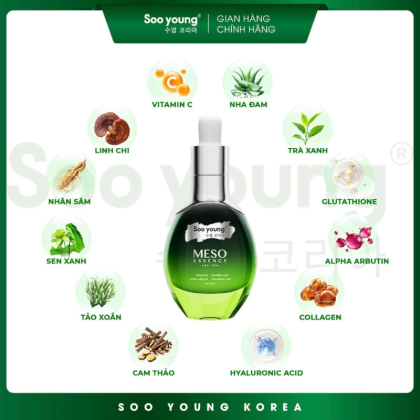 Serum Căn Bóng Collagen Essence Lục Tảo Soo Young