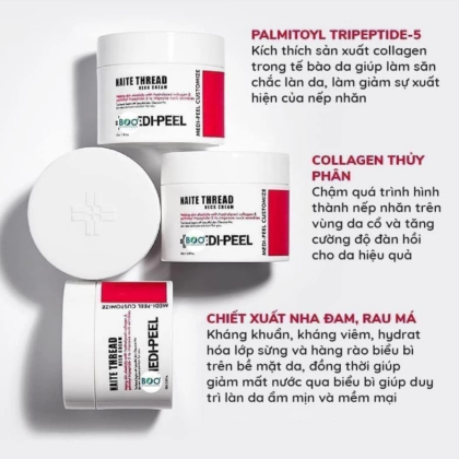 Kem dưỡng chống lão hóa vùng cổ Medi-Peel Naite Thread Neck Cream