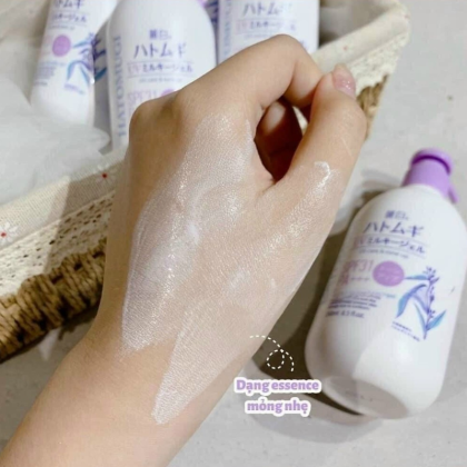 Sữa Dưỡng Thể Dưỡng Ẩm Nâng Tông Hatomugi UV Care & Moisturizing SPF 31 PA+++ The Tone Up UV Milky Gel