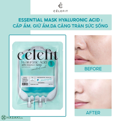 Mặt Nạ Celefit Essential Mask Hyaluronic Acid