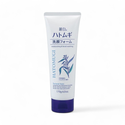 Sữa Rửa Mặt Chiết Xuất Ý Dĩ Làm Hỗ Trợ Sáng Da Reihaku Hatomugi 170Gr