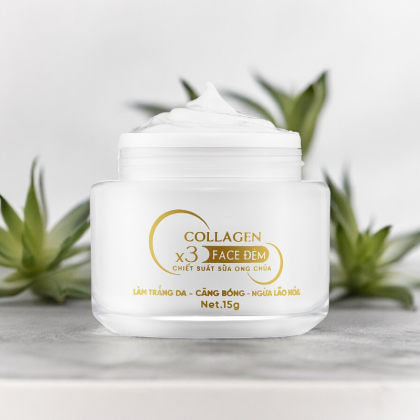Kem Face Đêm Collagen X3 TN Mỹ Phẩm Đông Anh