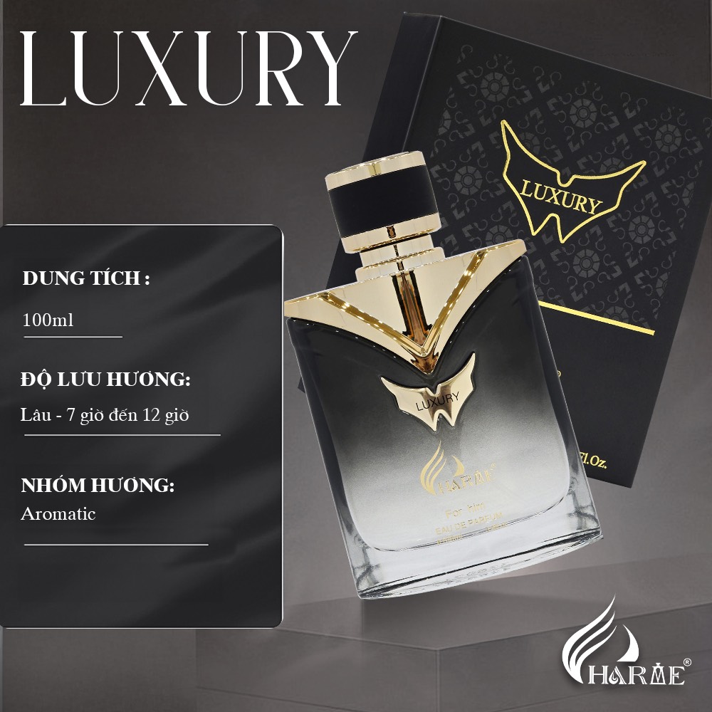 Từ thiết kế chai, mùi hương đến tên gọi CHARME LUXURY Charme Luxury đều gợi lên sự nam tính đầy phong cách
