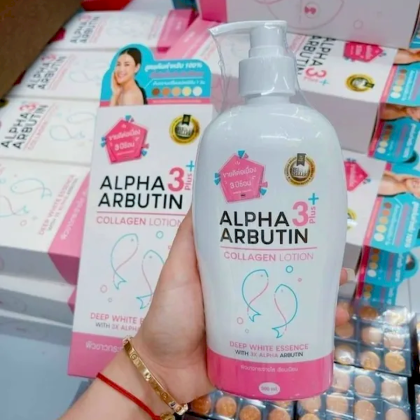 Sữa Dưỡng Trắng Body Alpha Arbutin Collagen Lotion 500ml