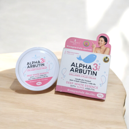 Kem dưỡng thể trắng da Alpha Arbutin 3+Plus Collagen
