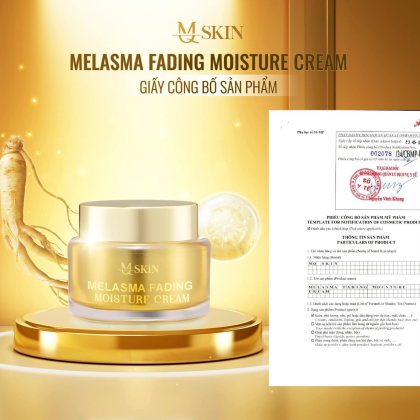 Combo Kem Face Nhân Sâm Ban Đêm MQ Skin Melasma Fading Moisture Cream + Serum Hyalu Complex