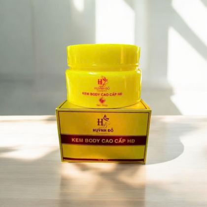 Mùa lạnh xài kem Kem Body Cao Cấp Huỳnh Đỗ 350g này da mướt mịn không bị khô ráp nha mấy ní