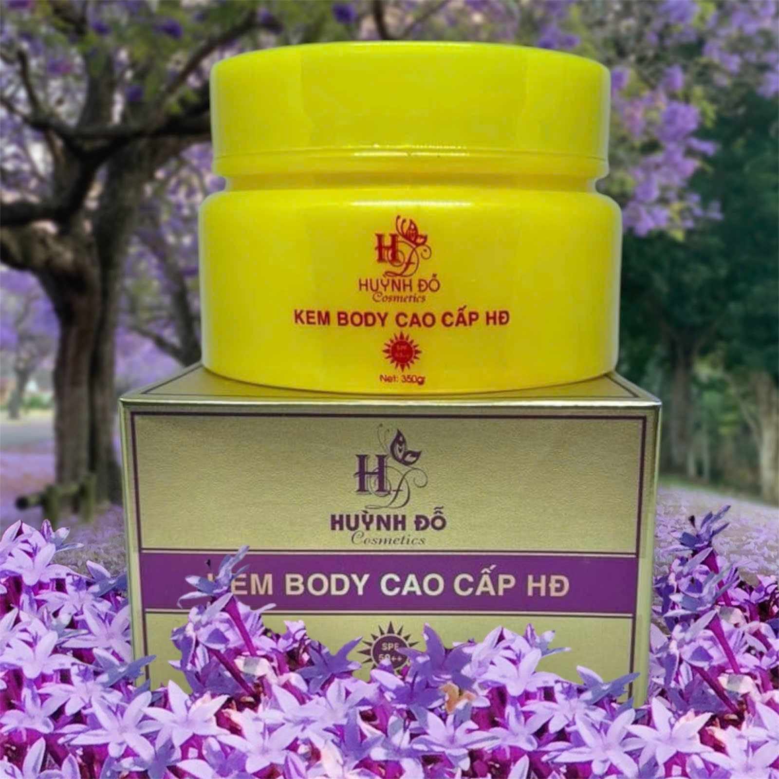 Mùa lạnh xài kem Kem Body Cao Cấp Huỳnh Đỗ 350g này da mướt mịn không bị khô ráp nha mấy ní