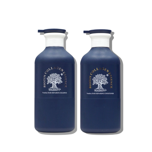 Set Gội, Xả Biotin & Collagen Essence Voudioty  500ML