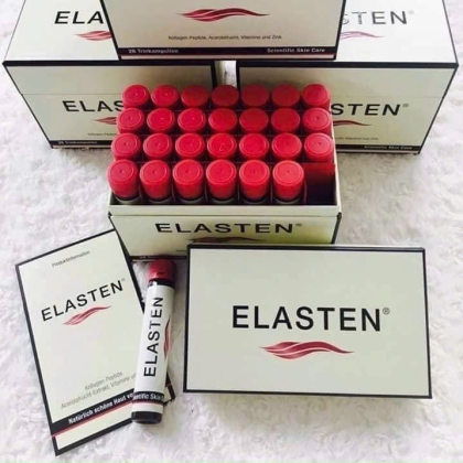 Nước uống Collagen Elasten Collagen Elasten – sản phẩm hỗ trợ làm đẹp đến từ Đức giúp da căng mịn