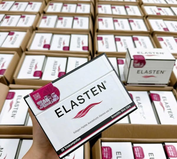 Nước uống Collagen Elasten Collagen Elasten – sản phẩm hỗ trợ làm đẹp đến từ Đức giúp da căng mịn