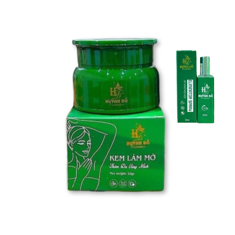 Kem thâm nách tặng kèm xịt khử mùi