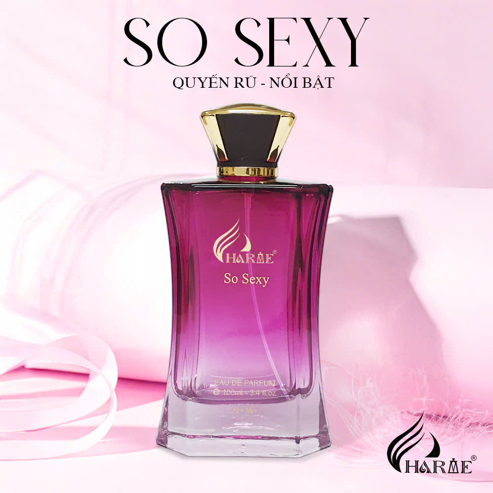 Khi nói đến vẻ đẹp thuần khiết  Charme So Sexy là hương thơm được nghĩ đến nhiều nhất đầy nữ tính tinh tế kiêu kì