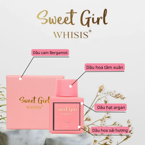 Nước hoa vùng kín Whisis Sweet Girl Inner 5ml