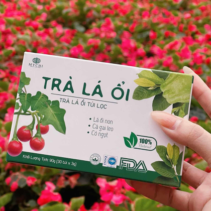 Trà Giảm Cân Lá Ổi Mychi Chính Hãng