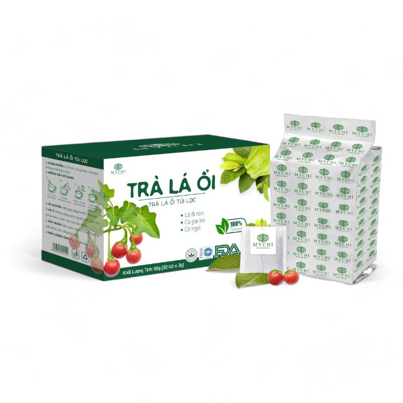 Công DụngTrà Lá Ổi Hỗ Trợ Giảm Cân Mychi Hộp 30 gói